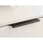 S Maner EDGE STRAIGHT negru mat periat,lungime 200mm